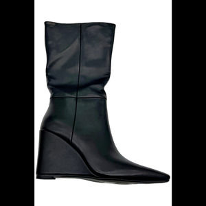 Torgeis Women's Milan Mid Calf Boots Black - Medium